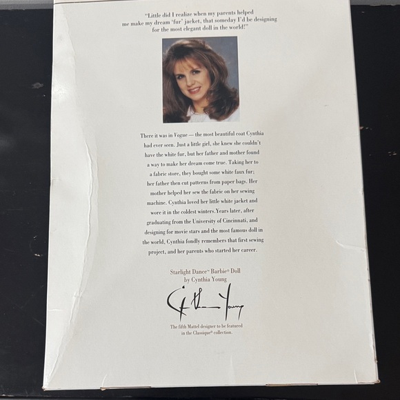 NIB Classique Collection “Starlight Dance” Barbie by Mattel Collector Edition - Picture 5 of 9